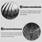 Wind Turbines Attic Air Vent Ventilating Fan
