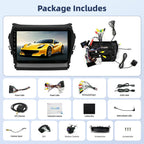 4Core+64G Android 15 Car Radio for Hyundai Santa Fe 2013-2018