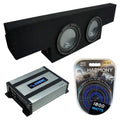 Dual 12 Sub Box with HA-A400.1 Amp Fits 2001-2006 Silverado Non-HD Crew Cab
