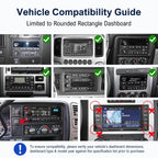 Replacement 8" CarPlay Radio Stereo for Chevy GMC Hummer Pontiac 2000-2012