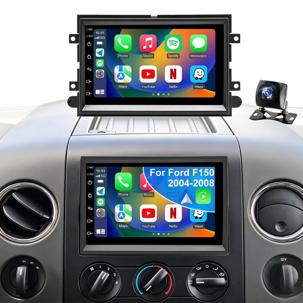 4Core 64G Car Radio for Ford F150 1999-2003, F250 F350 F450 F550 1998-2004