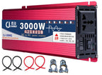 Upgraded high Power 6000W 8000W 10000W 12000W 16000W Pure Sine Wave Power Inverter 12V 24V 48V DC to 110V 220V AC Converter with LED Display for Car/RV Home Solar System(12000W,24vto220V)