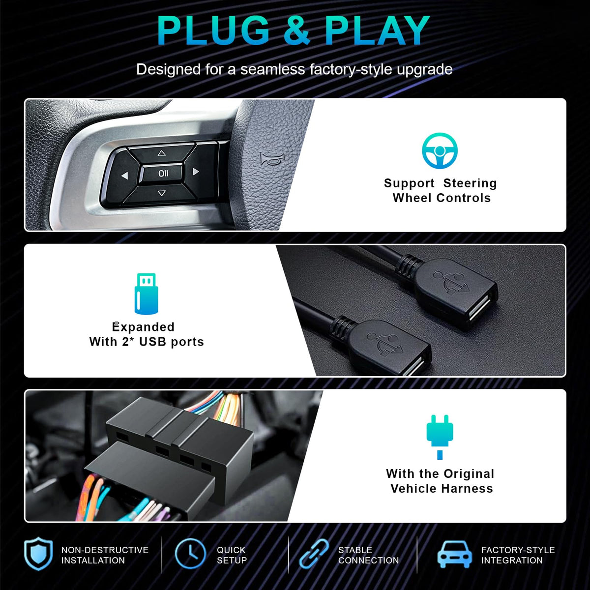 8 Core 64GB ROM Car Radio Stereo for Toyota Tacoma 2005-2015, 9" QLED HD Touch Screen Android 13 Head Unit with Carplay/Android Auto/5GHz WiFi/DSP/1080P Backup Camera/SWC/AM & FM Radio