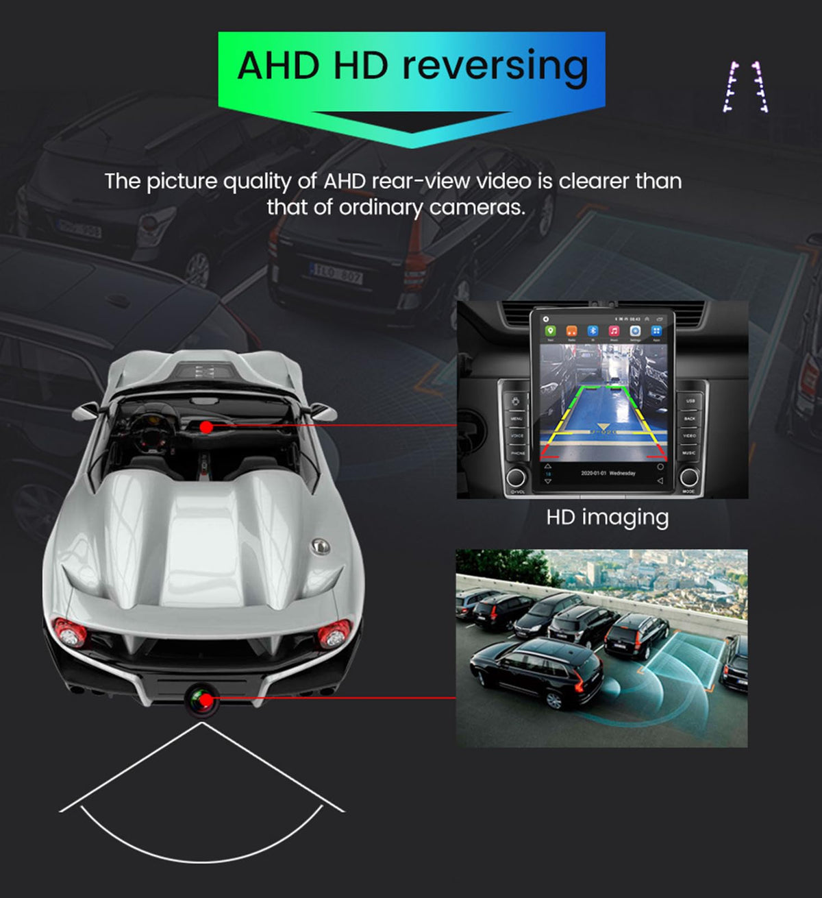 4GB+64GB Car Stereo 8 core Android 15.0 Radio for 2002-2005 Dodge RAM Truck 1500 2500 3500 GPS Navigation 9.7 Inch Multimedia Video Player FM BT Receiver with 4G 5G WiFi Carplay Android Auto