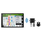 Garmin DriveSmart 86 8-inch Bright Crip Glass Screen Car GPS Navigator (010-02471-00) Bundle with BC 30 Wireless Backup Camera (Renewed)