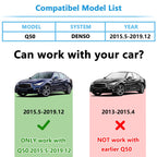 CarPlay & Android Auto for Infiniti Q50 2015-2019, OEM Features Retained
