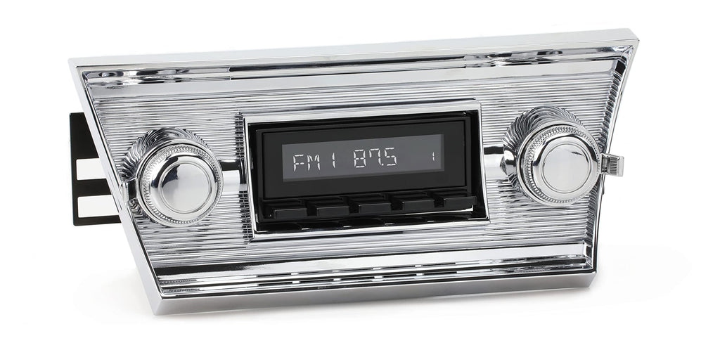 RetroRadio Compatible with 1966-67 Chevrolet Chevelle Features Include Bluetooth, AUX, AM/FM LAB-M1-01113-03P-73PC