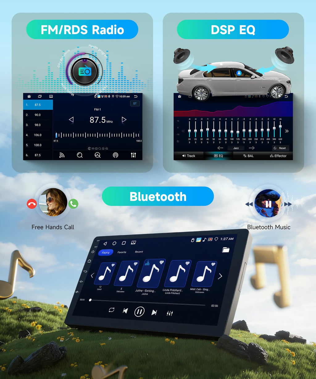 8 Core 6G+128G Android 15 Car Stereo Radio for Honda Pilot 2006 2007 2008