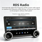 10.1in Double-Knob Touchscreen Android 13 Car Stereo Radio for Honda Civic 2016-2020 (2G+64G) with Wireless CarPlay, Android Auto, Mirror Link, Bluetooth, FM, GPS Navigation, WiFi, HiFi Function, SWC