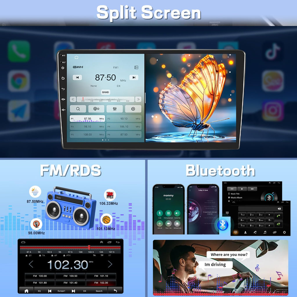 5G WiFi Android Car Radio for GMC Canyon 2004 2005 2006 2007 2008 2009-2012