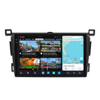 JOYING Car Radio for Toyota RAV4 2013-2018 Android 13 Head Unit 9.5" 2K QLED Touch Screen Car Stereo 12GB+256GB with Carplay & Android Auto, GPS Navigation, Bluetooth, SWC, AM/FM(JY-TT186N12)