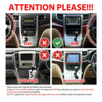 for Toyota Alphard Vellfire 2008-2015 RHD 4G+64G CarPlay Android Auto Navigation Stereo GPS Radio Reverse Camera Display 10" IPS Touchscreen Headunit Tablet Pad Media Player, if Applicable Quad Core