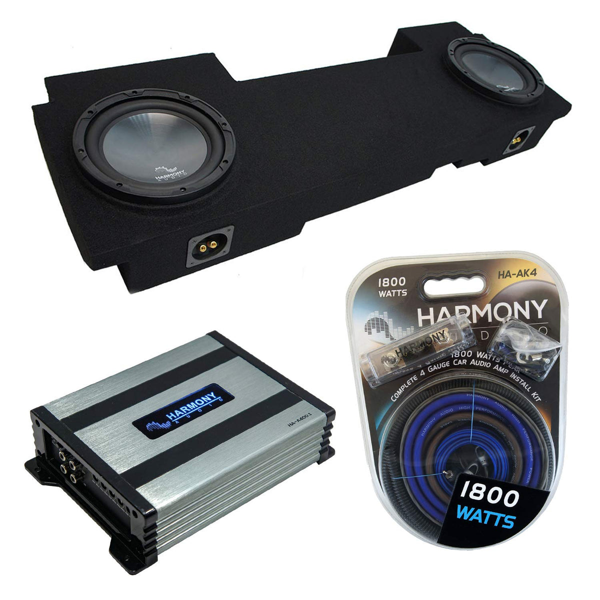 Harmony Audio R124 12" Sub Box Amp Fits Cadillac Escalade EXT 2002-2013