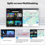 Joying Car Radio for Dodge RAM 1500/2500/3500 2013-2018 Upgrade, Android 13 Head Unit 10.1 Inch IPS Touchscreen Stereo 8GB+128GB with CarPlay & Android Auto, Mirror Link, AM/FM(JY-RC733T8)