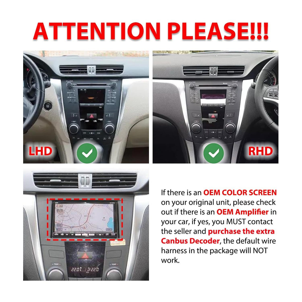 for Suzuki Kizashi 2010-2013 8 Core 4G+64G Car CarPlay Android Auto Navigation Stereo GPS Radio Reverse Camera Display 9" IPS Touchscreen Headunit Tablet Pad Media Player