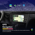 7 Inch Android Car Radio with GPS Navigation + HD Car Reversing Camera Replacement for Mercedes Benz C E Class W203 E W211 CLS Class W219 CLK W209 SL R230 R171 C219 S203 S21 B200 A160 GLS300 S203