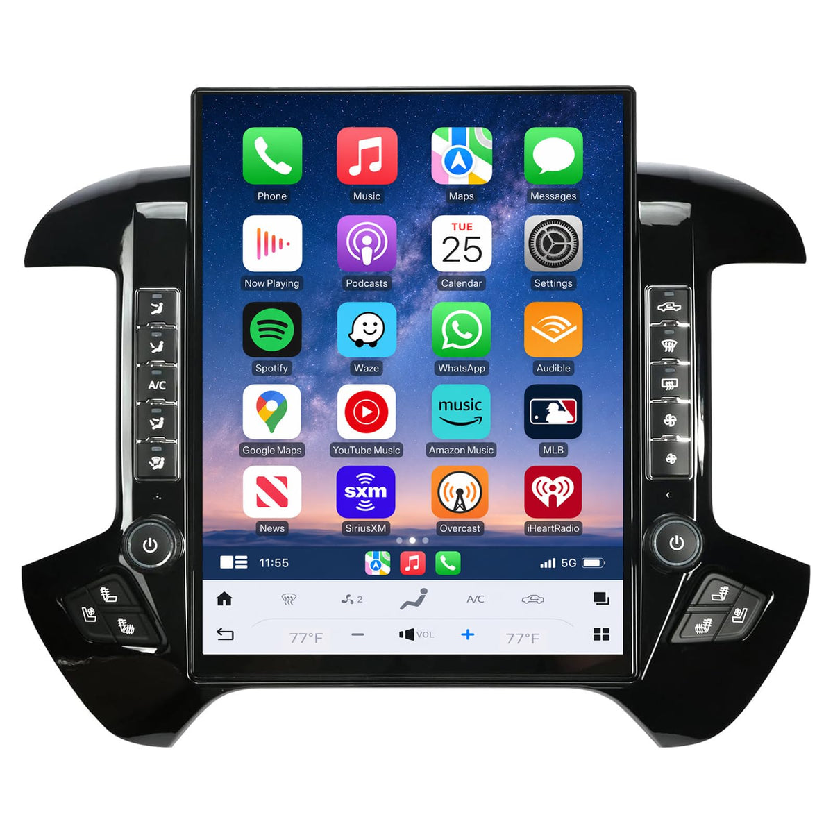 15.6" Car Radio for GMC Sierra Chevrolet Silverado 2014-2019 (OEM 8 Inch)