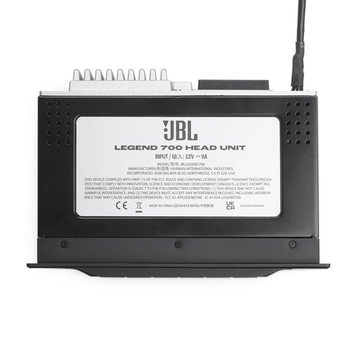 JBL Legend 700 7" Double DIN Car Stereo w/ Stage3 9637F 6x9 Speakers & Metra Install Kit – Wireless CarPlay Android Auto – 420W Max Speaker Powe