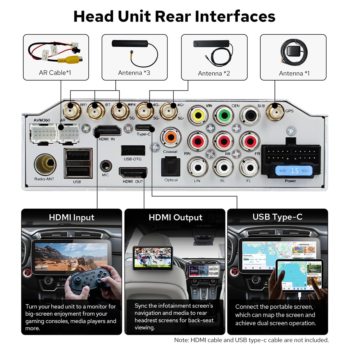 JOYING Car Radio for Honda CRV 2017-2022, 12.3" QLED Touch Screen Android 13 Car Stereo 12GB+256GB Plug and Play with CarPlay & Android Auto, GPS Navigation, Bluetooth, AM/FM(JY-HT901N12)