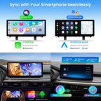 XTRONS Qualcomm 685 Android 14 Car Stereo for BMW X5 F15 / X6 F16 (2014-2017) with NBT System, 12.3 Inch 2K IPS Touch Screen GPS Navigation Support Wireless CarPlay Android Auto (8+256G)