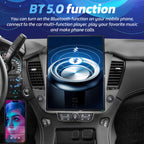 15.6 Inch 8G+128GB Qualcomm Android 13 Car Radio for Chevrolet Suburban Tahoe GMC Yukon 2014-2020 Stereo Upgrade Head Unit Multimedia Touch Screen Player GPS Navigation (for OEM 4-inch Screen)