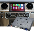 Wireless Carplay Retrofit Kit Decoder for Land Rover 2008-2012(Depend on Main menu), Original Screen Update, Support Android auto, Maps, Mirroring, Rear Camera, USB Drive