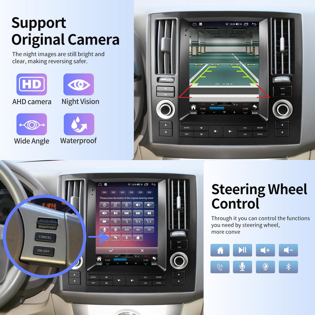 Car Radio for Infiniti FX35 FX45 2007-2009 Stereo Replacement