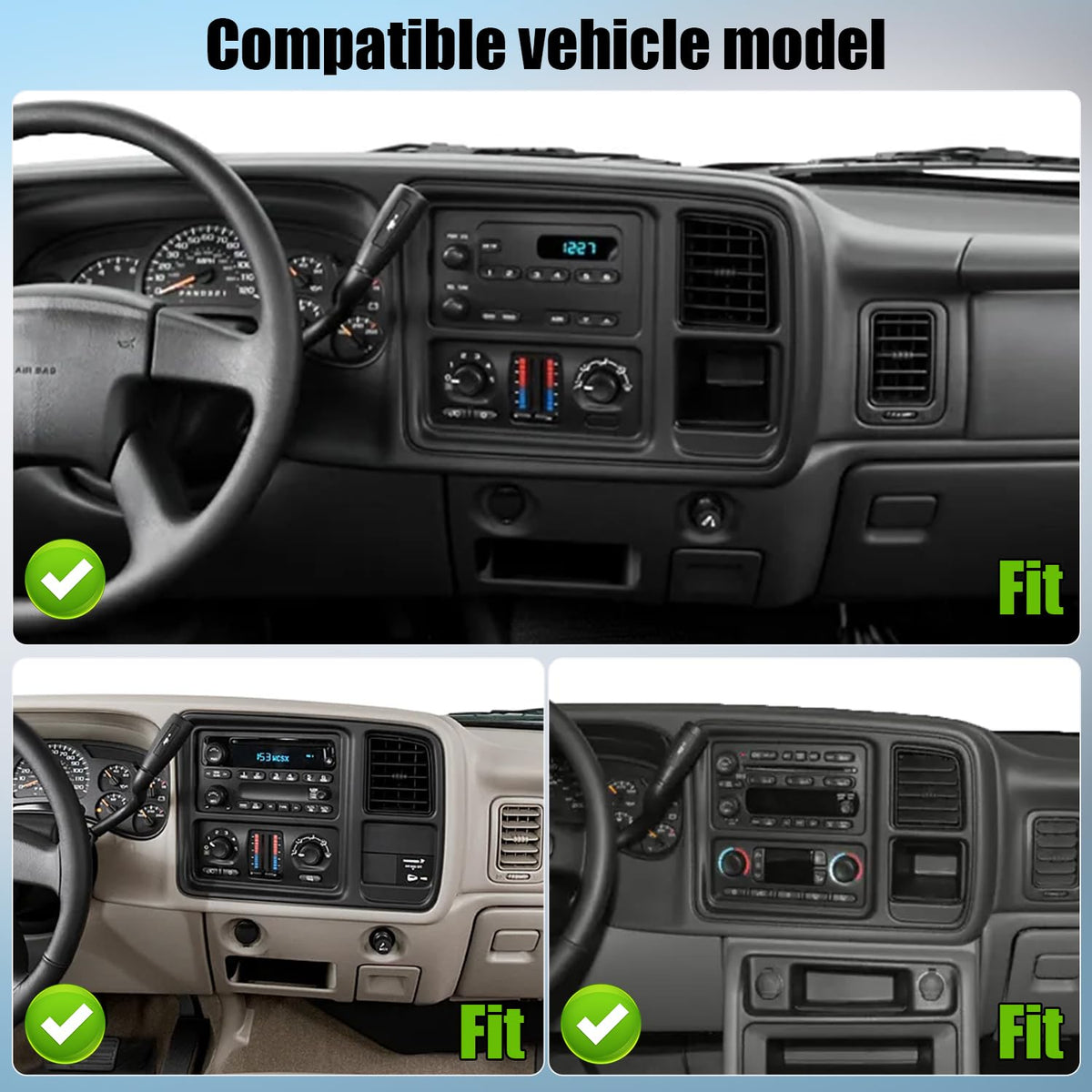 4+64G 9.7inch Android Car Radio for Chevy Tahoe/Suburban 2003–2006 Stereo
