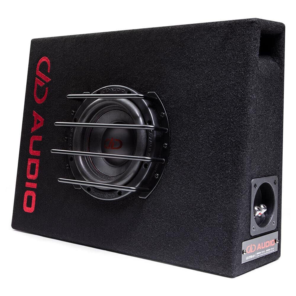 DD Audio LEST06d 6.5" 500W Shallow Slim Enclosure Box Subwoofer