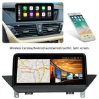 KOASON 10.25inch Screen Upgrade Car Stereo for BMW X1 E84 (2009-2015), Car Radio with Wireless CarPlay Android Auto GPS Navigation