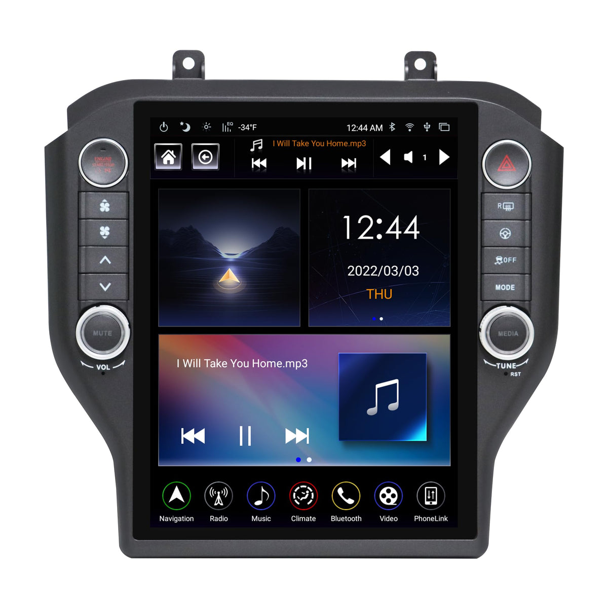 LINKSWELL GEN 5 Car Radio for Ford Mustang 2015-2023 Upgrade