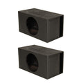 QPower QBOMB15VL-SINGLE 15" Vented Car Audio Subwoofer Box, 2-Pack