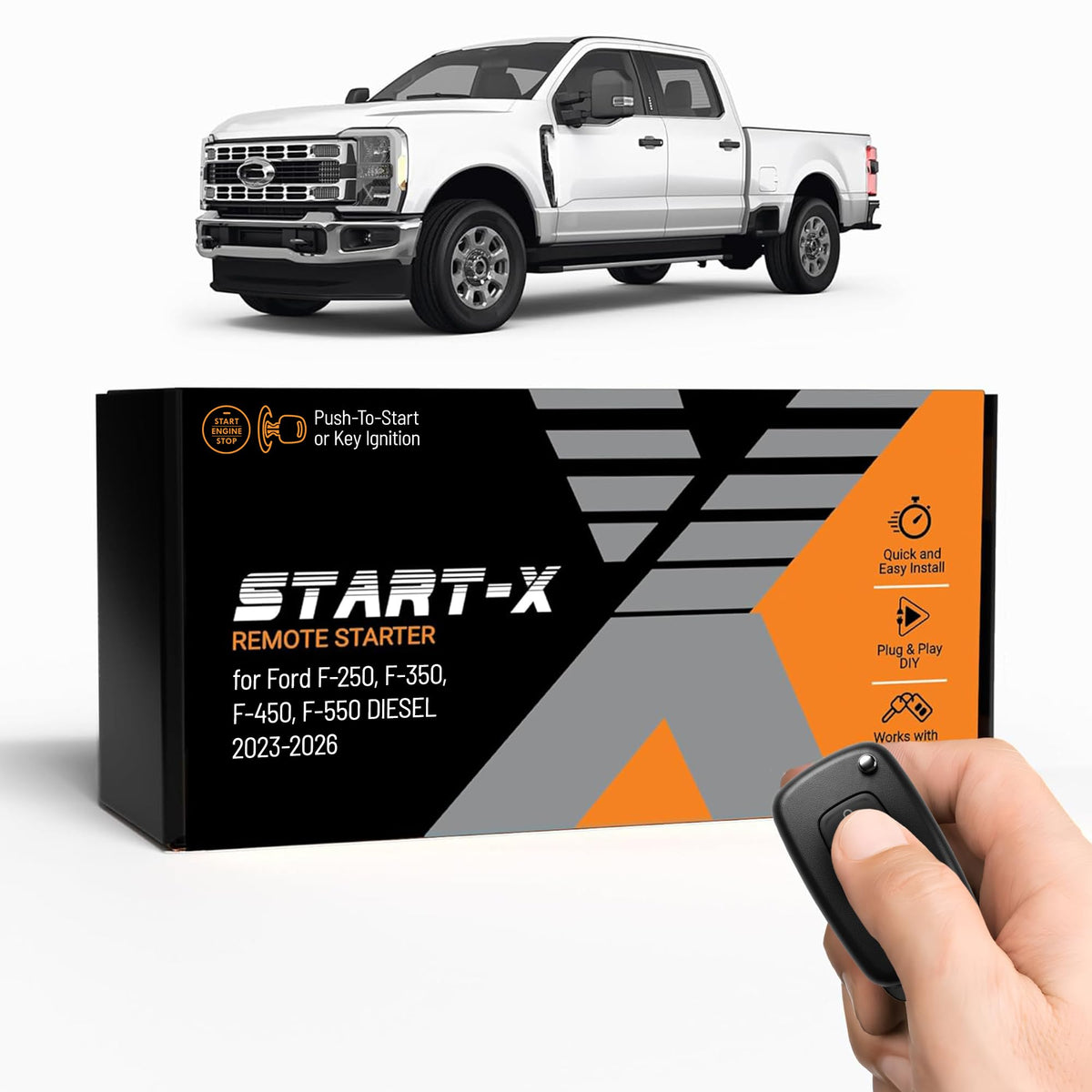 Start-X Remote Starter Kit for Ford F-250/350/450/550 Diesel (2023-2025)