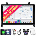 Android 14 Car Radio Stereo for 2019 20 21 22 23 24 2025 Toyota Hiace, 9 Inch Touch Screen Head Unit with Wireless CarPlay Android Auto, GPS Navigation Bluetooth WiFi 5G DSP SWC