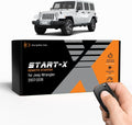 Start-X Car Remote Starter Kit for Jeep Wrangler JK + 2000-ft Range Remotes