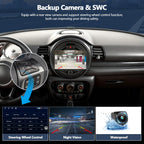 CAMECHO 4+64GB Car Radio Stereo for BMW Mini Cooper F55 F56 2014-2019 Android 15 CarPlay Android Auto 9" 1280 * 720 Touch Screen Head Unit with Bluetooth 5.0 32EQ GPS WiFi FM Backup Camera (Low-End)