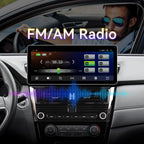 12.3" Android 13 Car Stereo Radio with Android Auto Wireless Carplay Compatible with Nissan Rogue 2014-2020 8core 4+64G Upgrade 2K Touchscreen Bluetooth WiFi GPS DSP AM FM Head Unit