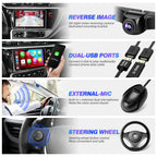 for Toyota Corolla 2017 2018 2019 L LE SE XLE XSE Radio Stereo Carplay Auto