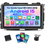 [8 Core 6G+128G] Android 15 Car Radio for Honda Vezel HRV 2014-2018