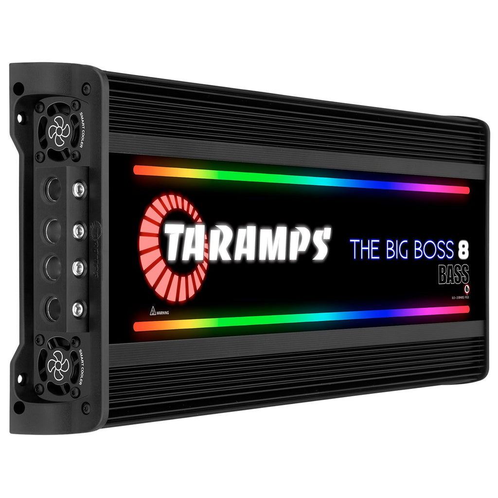 Taramps The Big Boss 8 Bass 8000W RMS Monoblock Class D Car Audio Amplifier