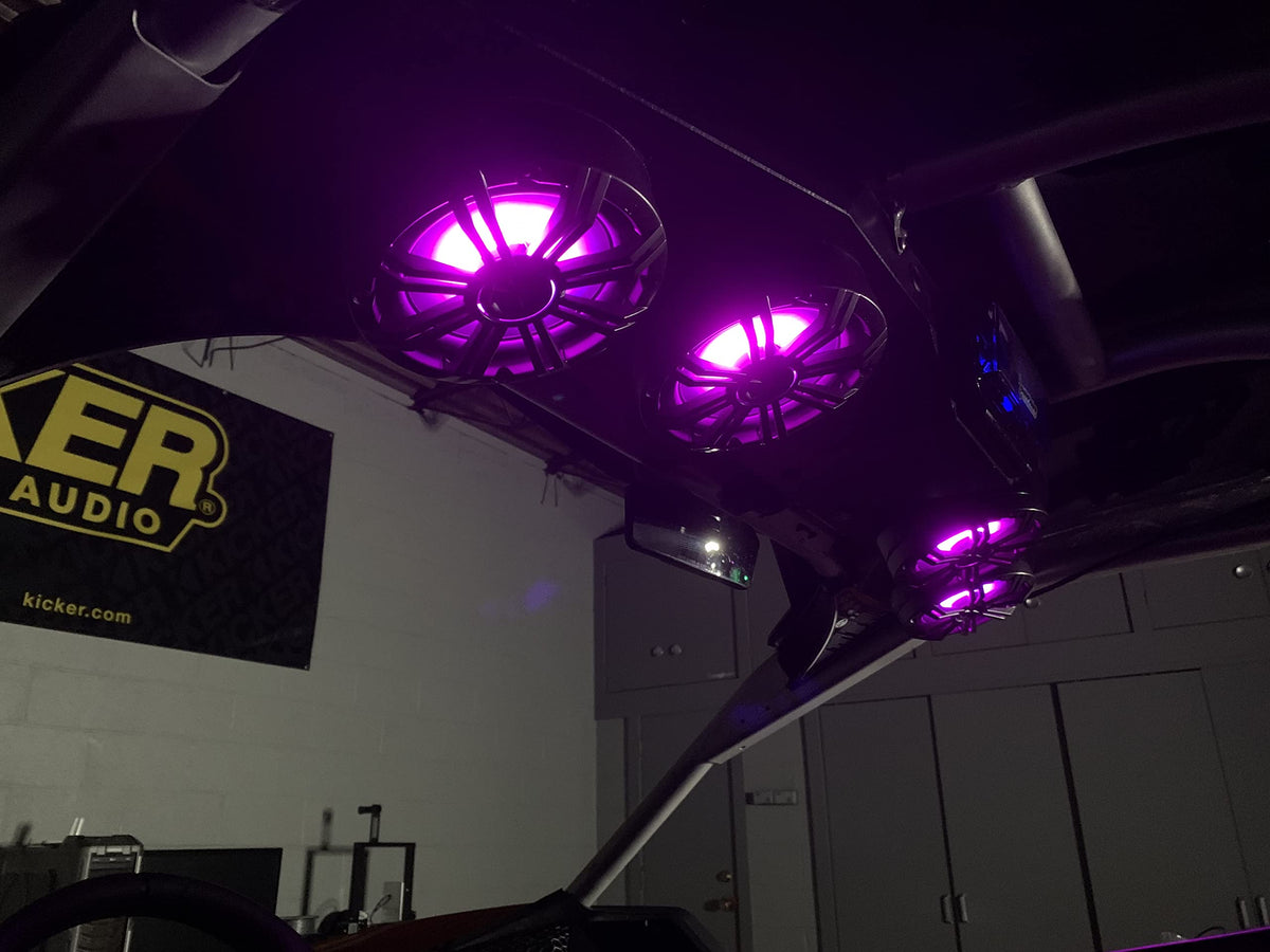 Cam am x3 RGB Radio Stereo Light up Audio System