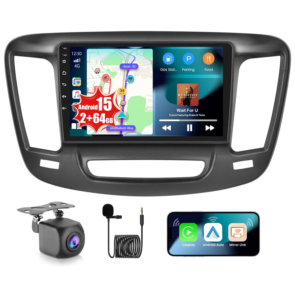 Android 15 Car Stereo for Chrysler 200 200C 200S 2015-2019