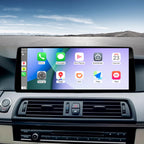 12.8inch (8Core 4G+64GB) Car Stereo Radio for BMW 5er 2013-2017 NBT System with Wireless Carplay Android Auto, 2K IPS Touch Screen 5G WiFi GPS Navigation Bluetooth DSP SWC Backup Camera
