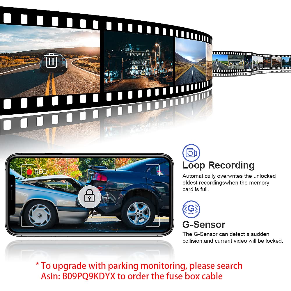 Dash Cam for Bentley Continental GT 2020 2021 V8 Convertible, Fitcamx Integrated 4K Stealth Car Recorder, UHD Video Quality WiFi, Collision Detection, Night Vision, OEM Look, Plug & Play, 64GB Card