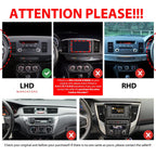 for Mitsubishi Lancer 2008-2020 Car CarPlay Android Auto Navigation Stereo GPS Radio Reverse Camera Display 10" IPS Touchscreen Headunit Tablet Pad Media Player, if Applicable Quad Core 4G+64G