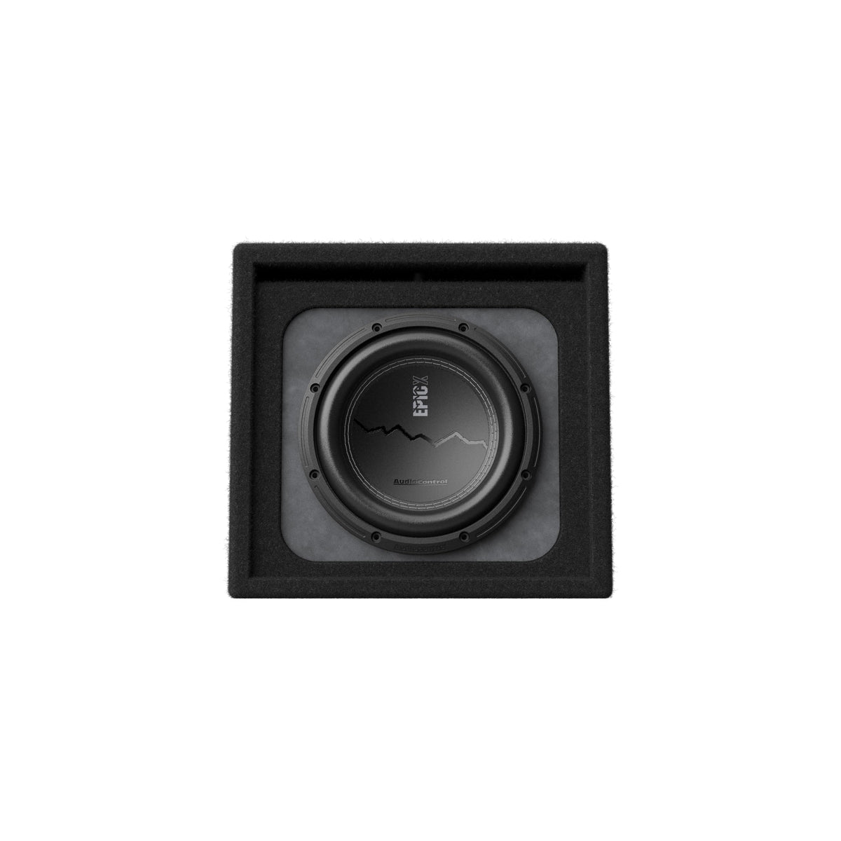 AudioControl EPICX 8" Loaded Vented Subwoofer Enclosure, 600W, 1 Ohm