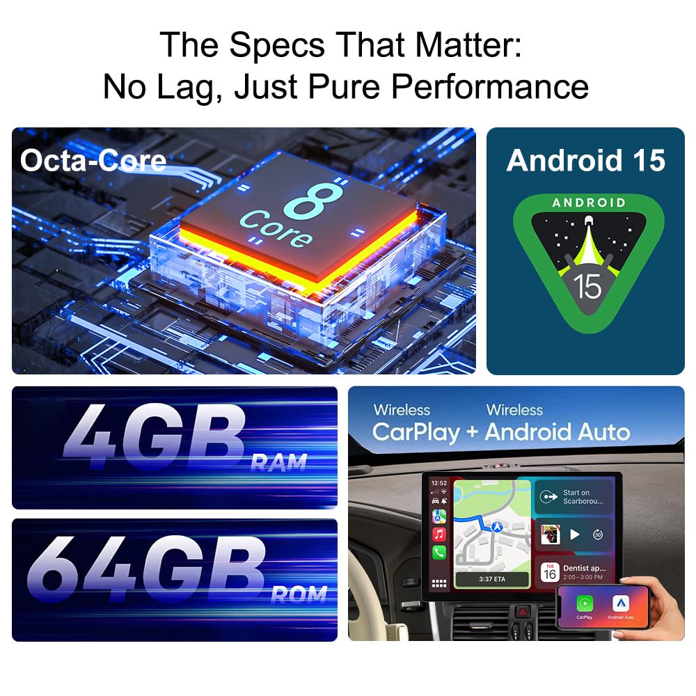 Android 15 13.1 inch 8Core 4+64GB Car Radio for Toyota Tundra 2014-2019