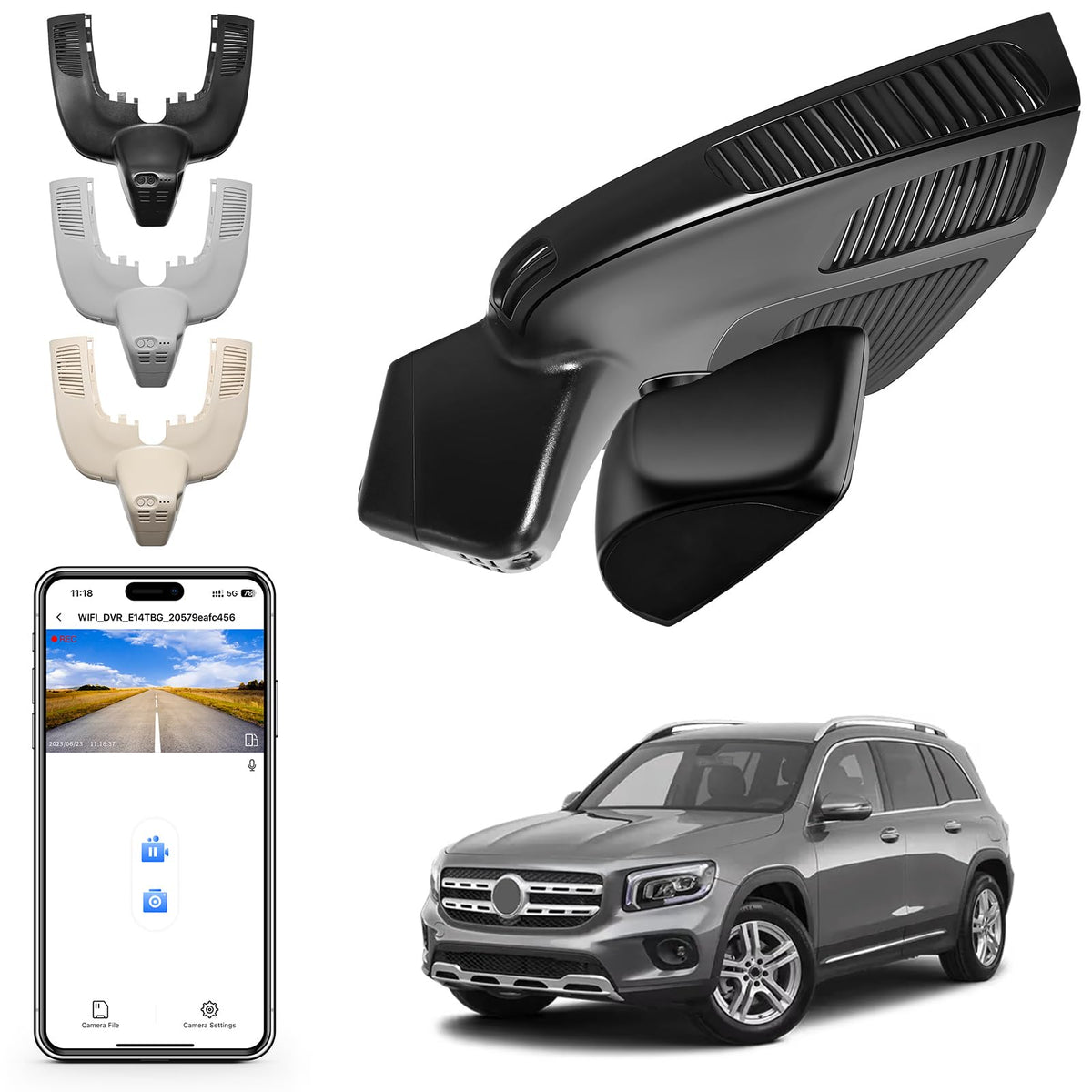 Mangoal STARVIS 2 Dash Cam for Mercedes-Benz GLE 2020-2026 & GLS 2020-2026