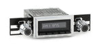 RetroSound HB-126-55-75 Hermosa Direct-Fit Radio for Classic Vehicles (Black Face and Buttons, Chrome Bezel)