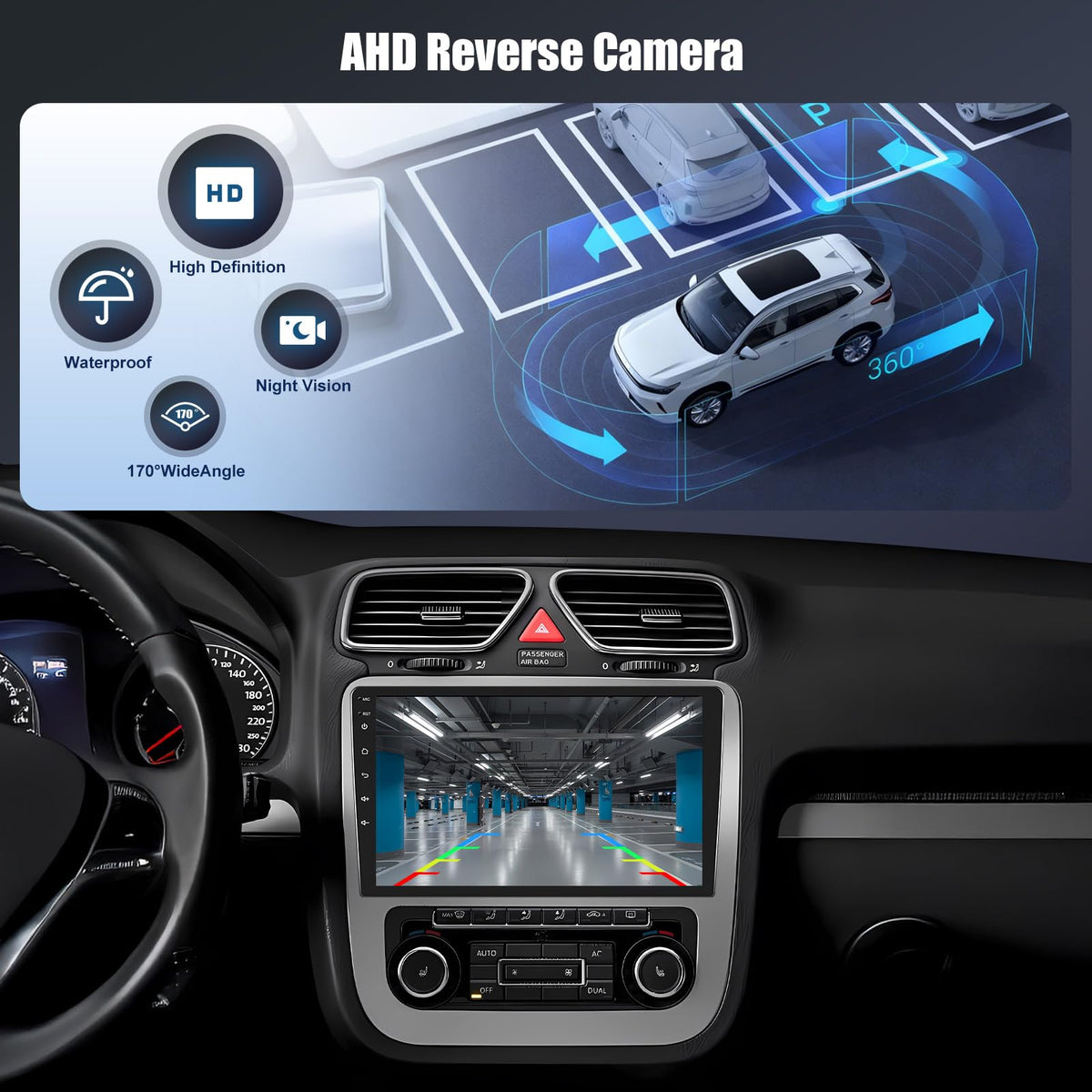 [8 Core 6G+128G] Android 15 Car Stereo for Hyundai Santa/IX45 2013-2018